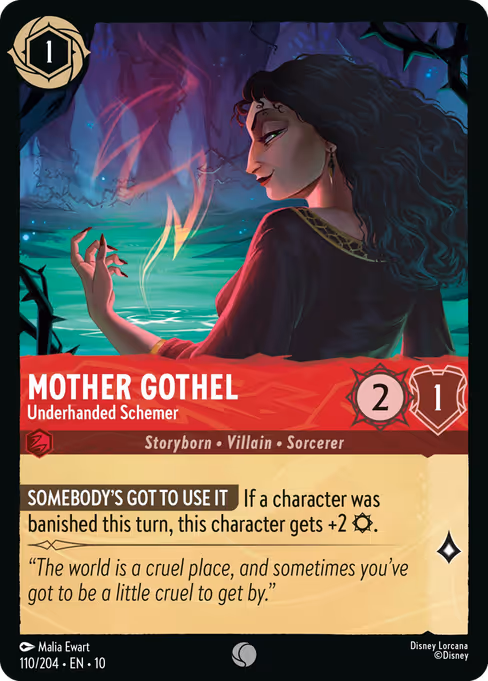 Mother Gothel - Underhanded Schemer 110/204