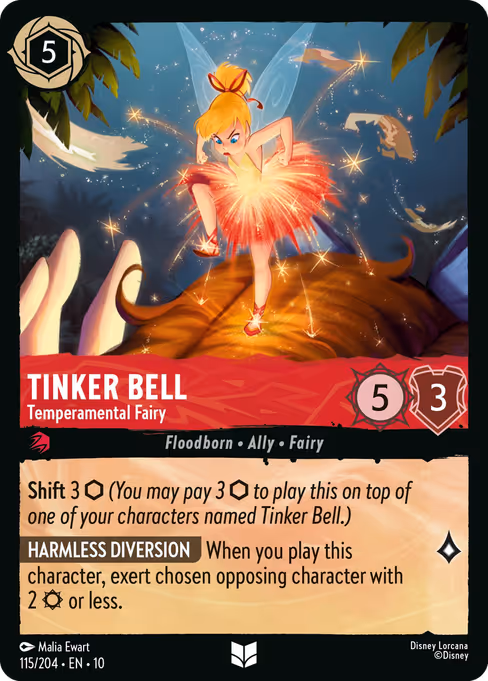 Tinker Bell - Temperamental Fairy 115/204