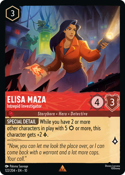 Elisa Maza - Intrepid Investigator 122/204
