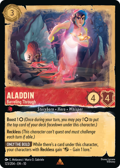 Aladdin - Barreling Through 123/204