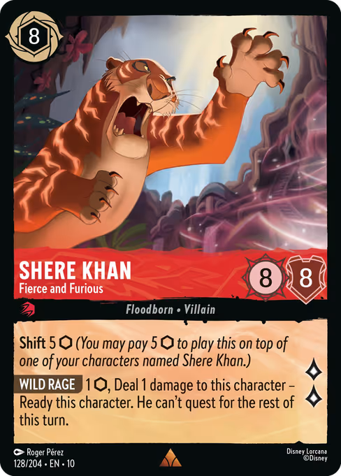 Shere Khan - Fierce and Furious 128/204