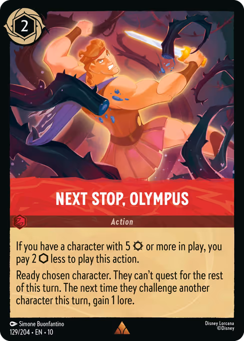 Next Stop, Olympus 129/204