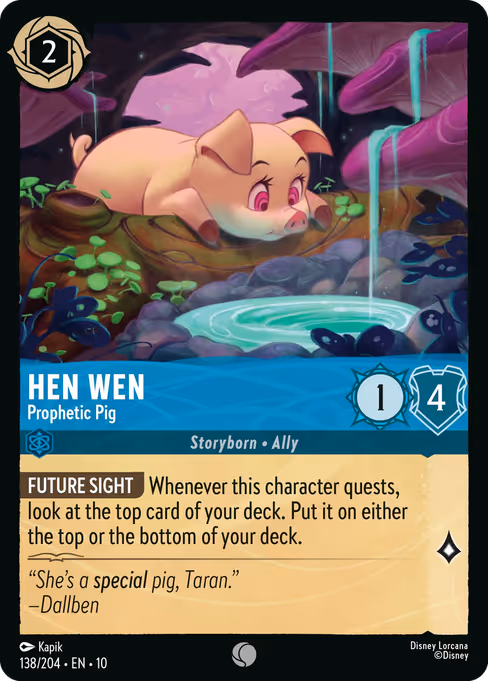 Hen Wen - Prophetic Pig 138/204