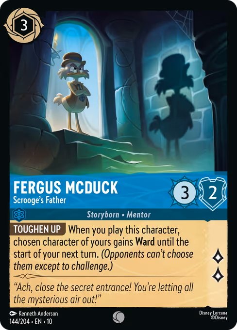 Fergus McDuck - Scrooge's Father 144/204
