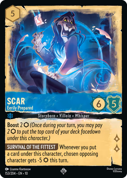 Scar - Eerily Prepared 153/204