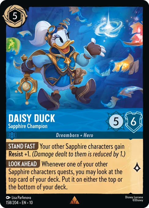 Daisy Duck - Sapphire Champion 158/204