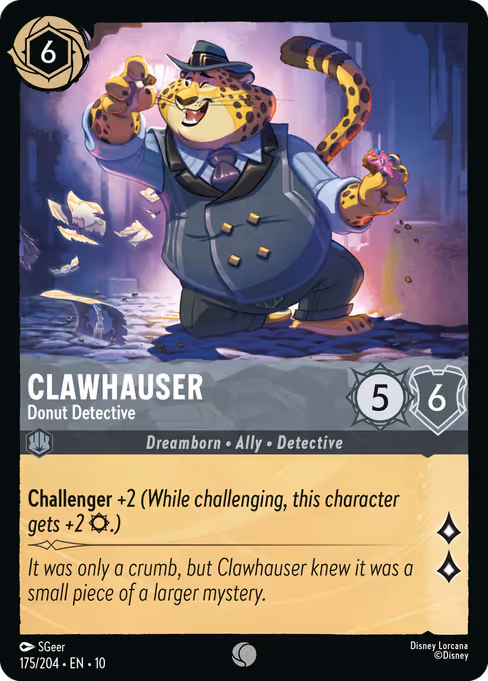 Clawhauser - Donut Detective 175/204