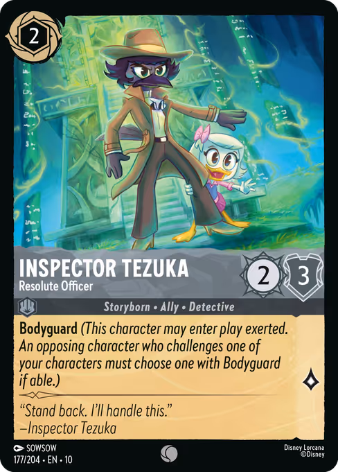 Inspector Tezuka - Resolute Officer 177/204