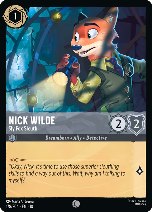 Nick Wilde - Sly Fox Sleuth 178/204
