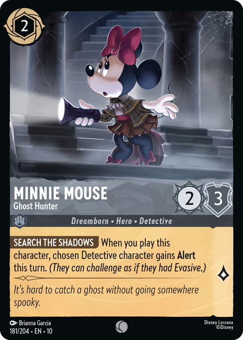 Minnie Mouse - Ghost Hunter 181/204