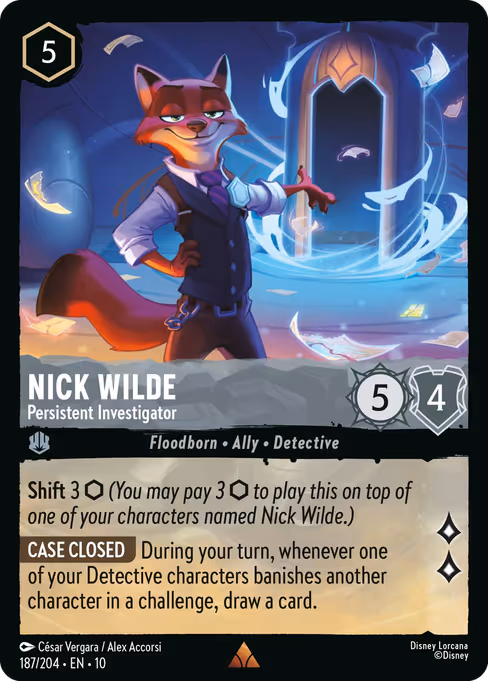 Nick Wilde - Persistent Investigator 187/204