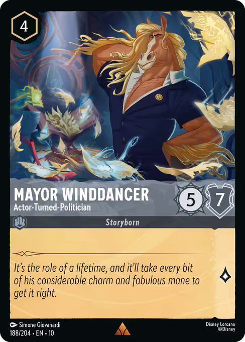Mayor Winddancer - Actor-Turned-Politician 188/204