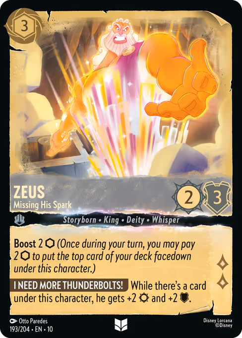Zeus - Missing His Spark 193/204