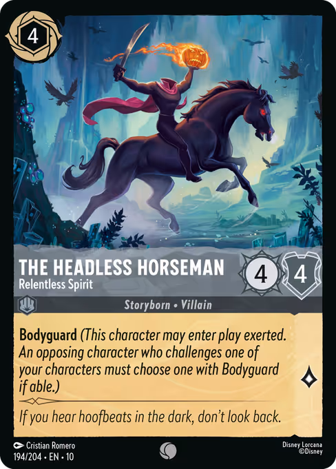 The Headless Horseman - Relentless Spirit 194/204