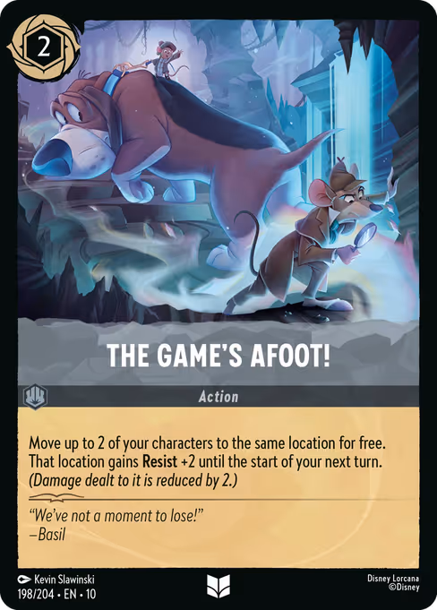 The Game's Afoot! 198/204