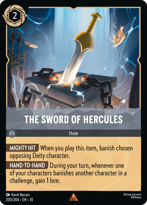 The Sword of Hercules 200/204