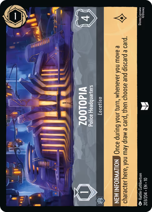 Zootopia - Police Headquarters 203/204
