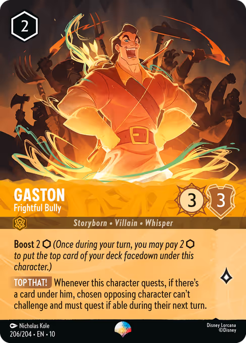 Gaston - Frightful Bully 206/204