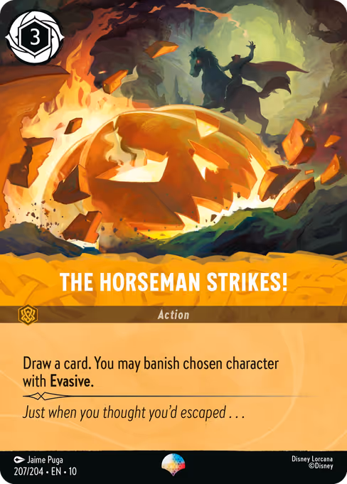 The Horseman Strikes! 207/204
