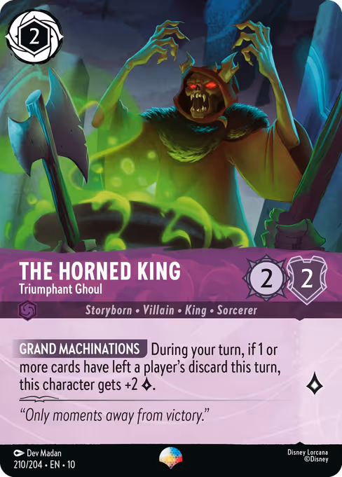 The Horned King - Triumphant Ghoul 210/204