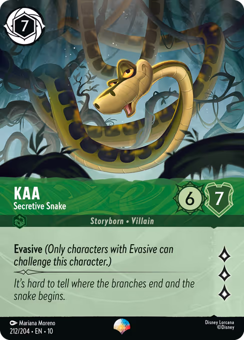 Kaa - Secretive Snake 212/204