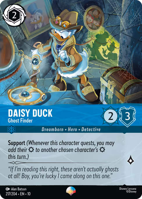 Daisy Duck - Ghost Finder 217/204