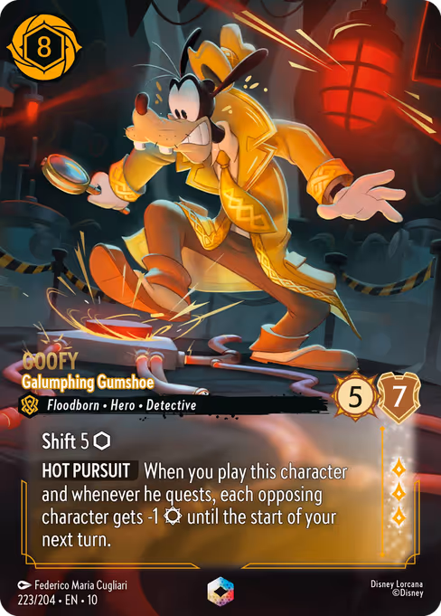 Goofy - Galumphing Gumshoe 223/204
