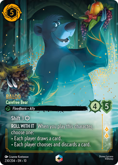 Baloo - Carefree Bear 230/204