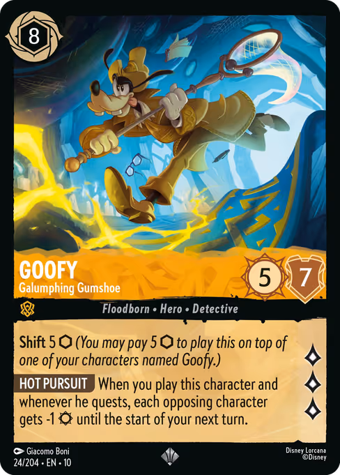 Goofy - Galumphing Gumshoe 24/204