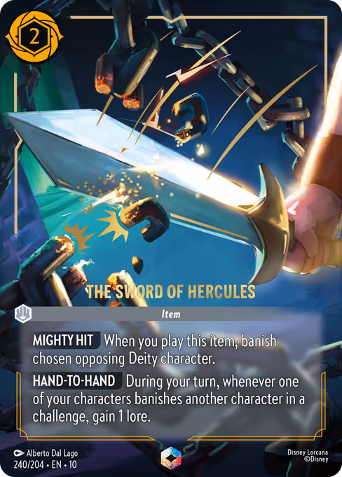The Sword of Hercules 240/204