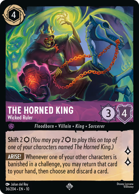 The Horned King - Wicked Ruler 36/204