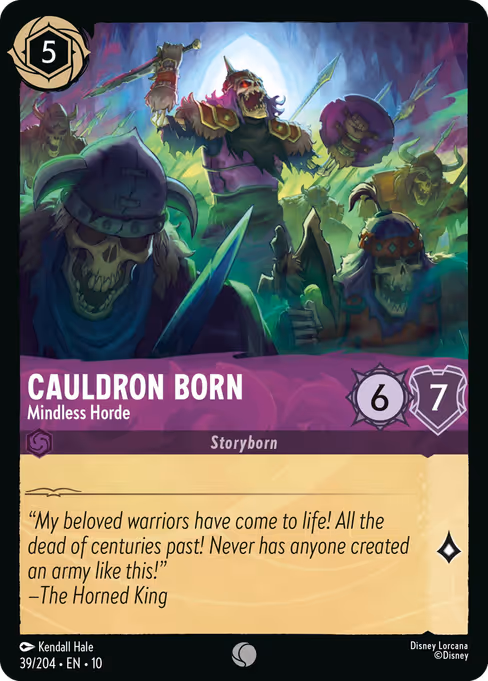 Cauldron Born - Mindless Horde 39/204