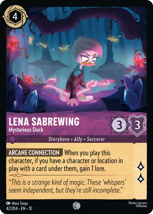 Lena Sabrewing - Mysterious Duck 42/204