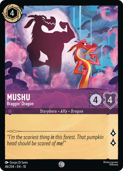 Mushu - Braggin' Dragon 46/204