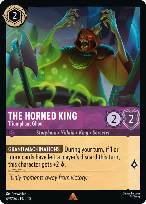 The Horned King - Triumphant Ghoul 49/204