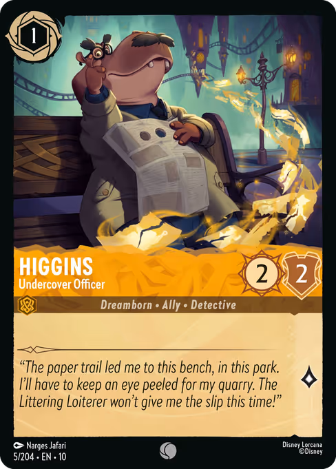 Higgins - Undercover Officer 5/204
