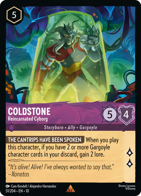 Coldstone - Reincarnated Cyborg 51/204
