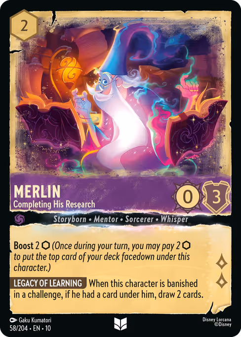 Merlin - Completing His Research 58/204