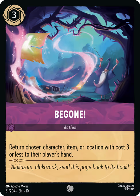 Begone! 61/204