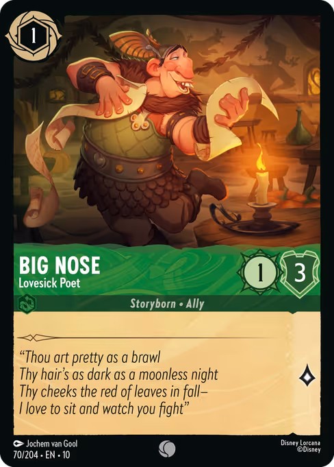 Big Nose - Lovesick Poet 70/204