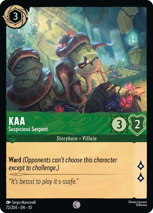 Kaa - Suspicious Serpent 72/204