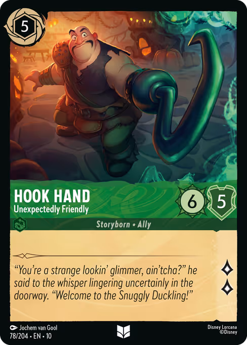 Hook Hand - Unexpectedly Friendly 78/204
