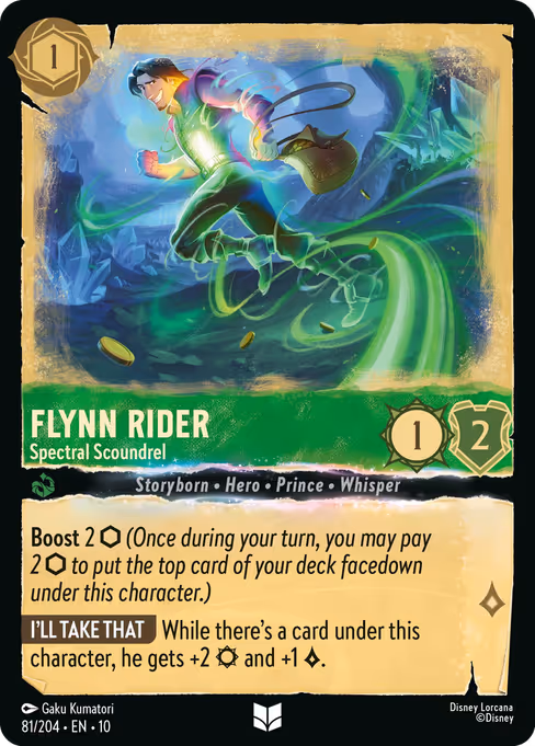 Flynn Rider - Spectral Scoundrel 81/204