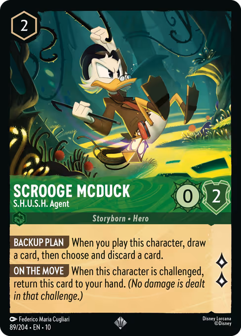 Scrooge McDuck - S.H.U.S.H. Agent 89/204