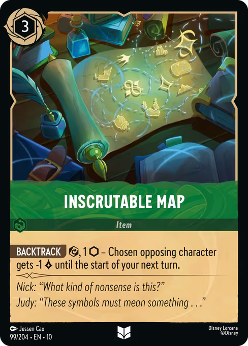 Inscrutable Map 99/204
