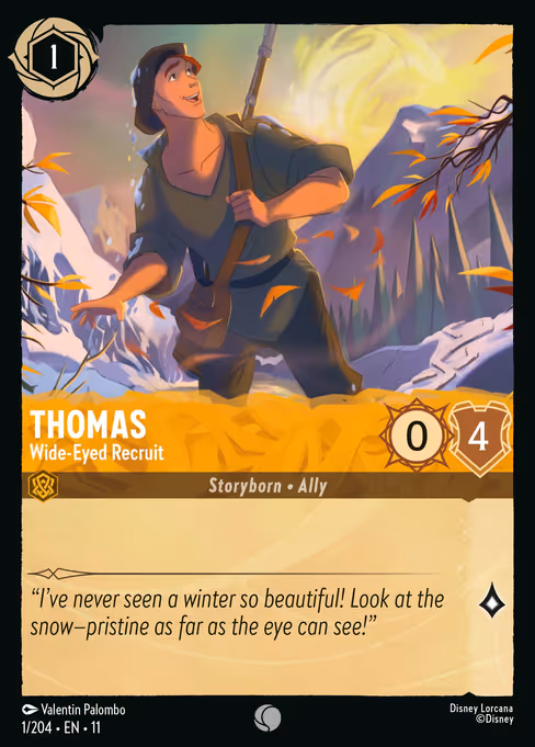 Thomas - Wide-Eyed Recruit 1/204
