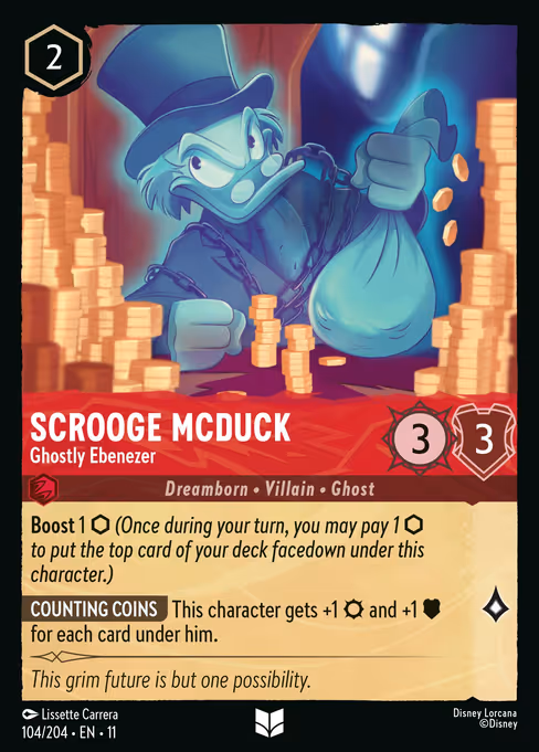 Scrooge McDuck - Ghostly Ebenezer 104/204