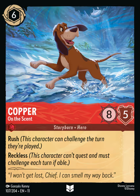 Copper - On the Scent 107/204