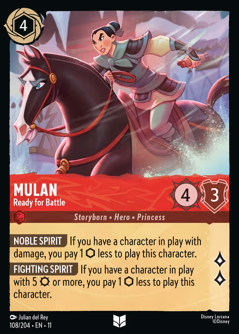 Mulan - Ready for Battle 108/204
