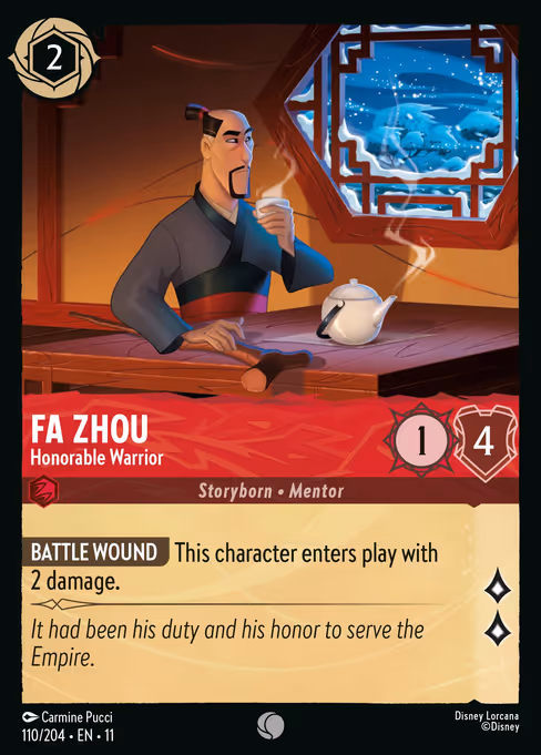 Fa Zhou - Honorable Warrior 110/204